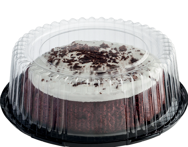 Clearview® Cake Plastic Container with Dome Lid (Medium) | Castaway ...